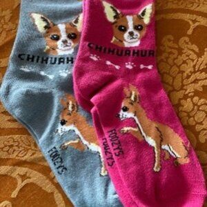 Set of 2 pairs  Chihuahua Socks $9